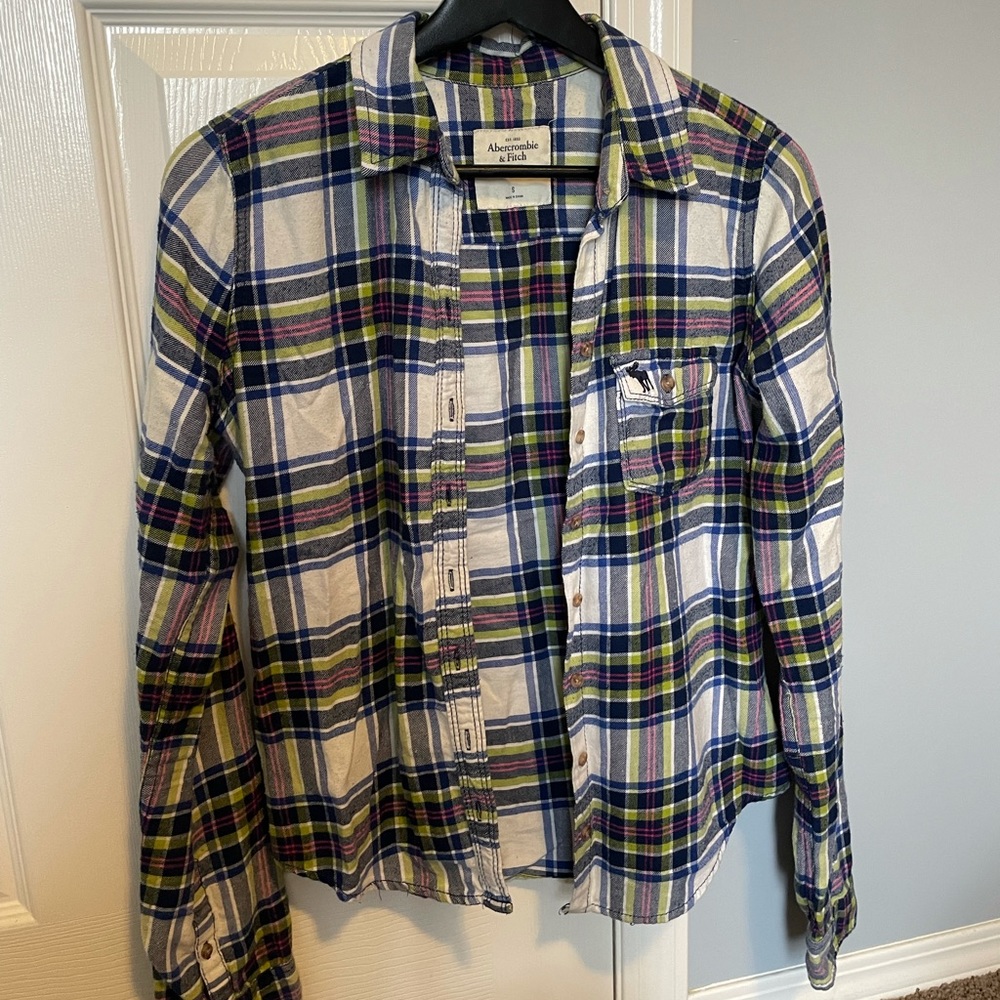 2/$30 - Abercrombie and Fitch Flannel - Picture 2 of 6